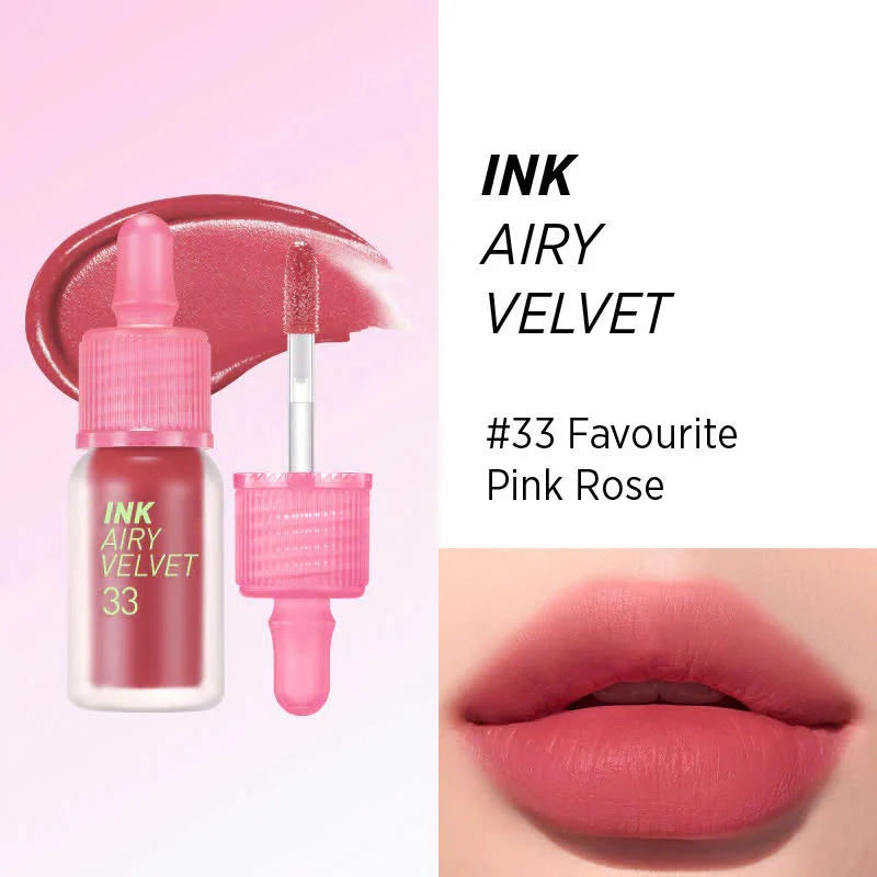 Peripera Ink Airy Velvet 33 FAVOURITE PINK ROSE