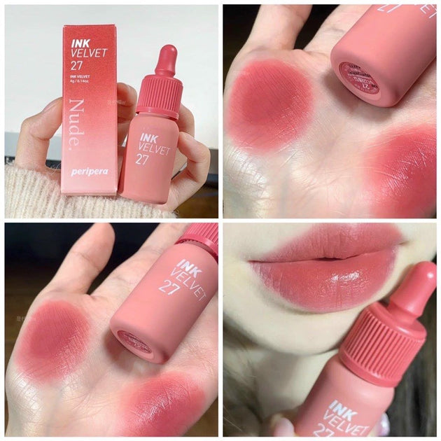 Peripera Ink The Velvet 27 Strawberry Nude