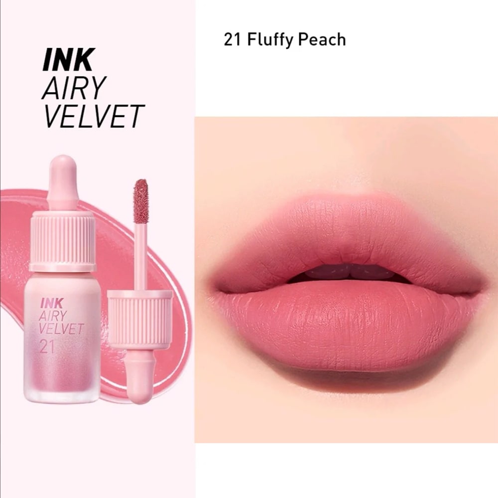 Peripera Ink Airy Velvet 21 FLUFFY PEACH