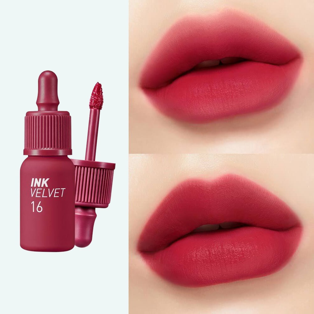 Peripera Ink The Velvet 16 Heart Fuchsia Pink