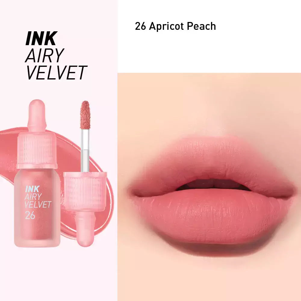 Peripera Ink Airy Velvet 26 APRICOT PEACH