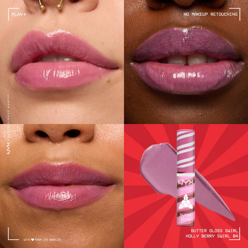 NYX Butter Goss- Holly berry