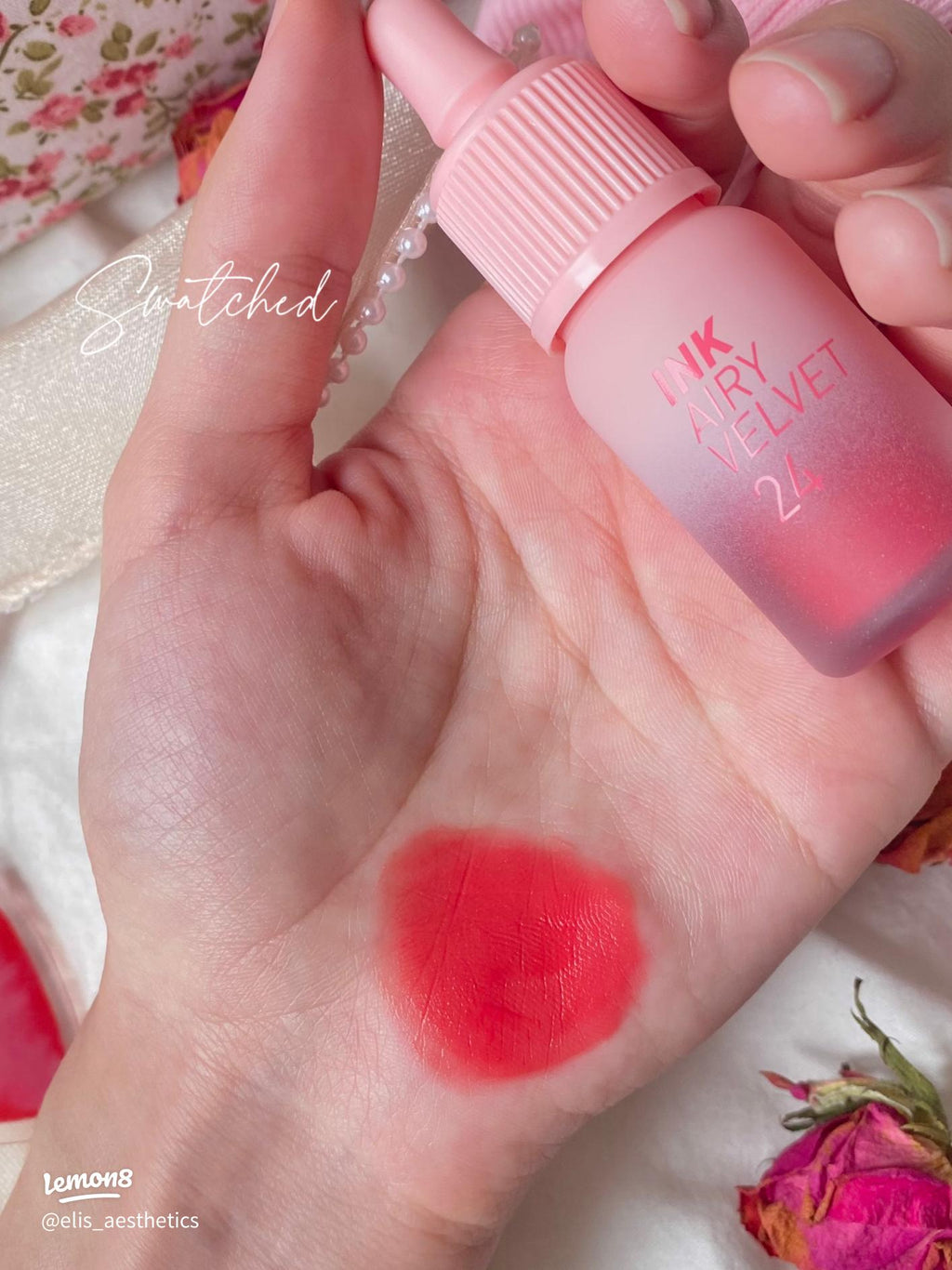 Peripera Ink Airy Velvet Lip Tint, Liquid Lip (024 HEAVENLY PEACH)