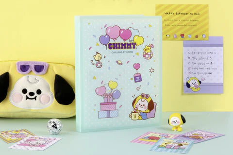 BT21- Chimmy Binder 128 Photocards