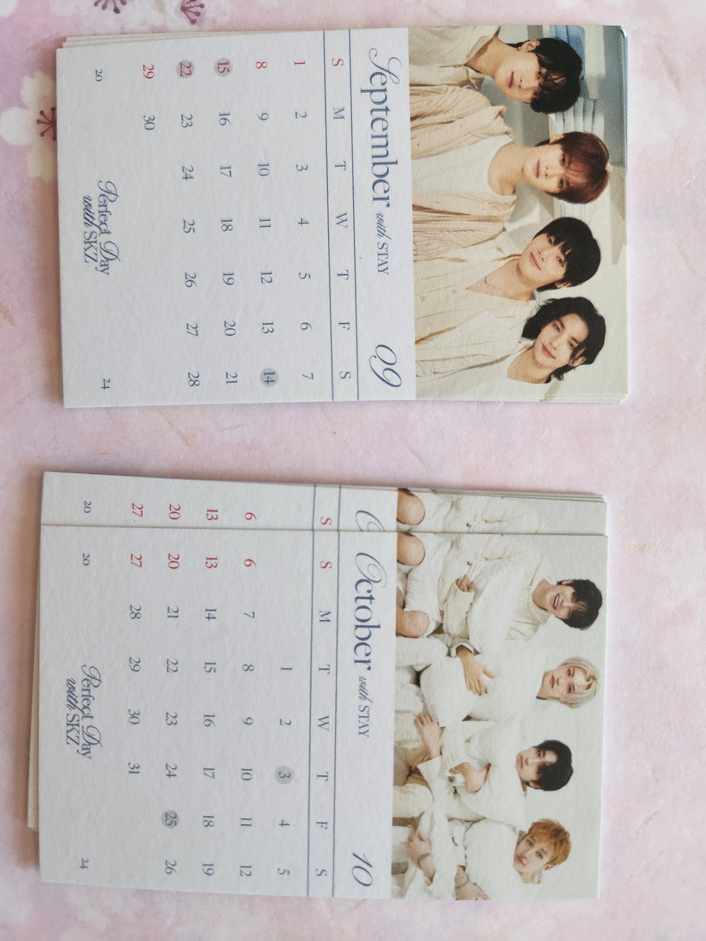 Stray kids Season Greetings 12 meses mini calendar