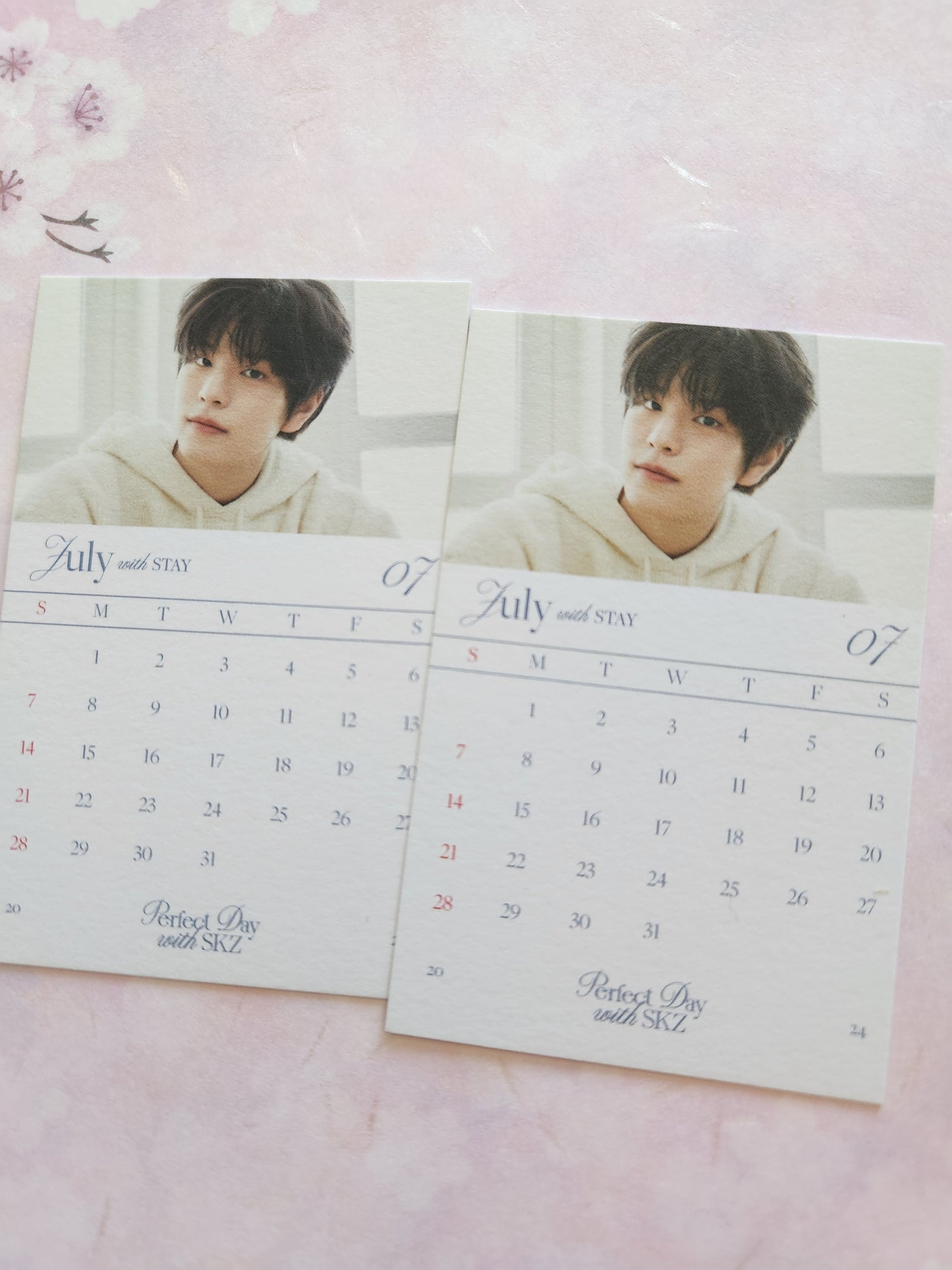 Stray kids Season Greetings 12 meses mini calendar