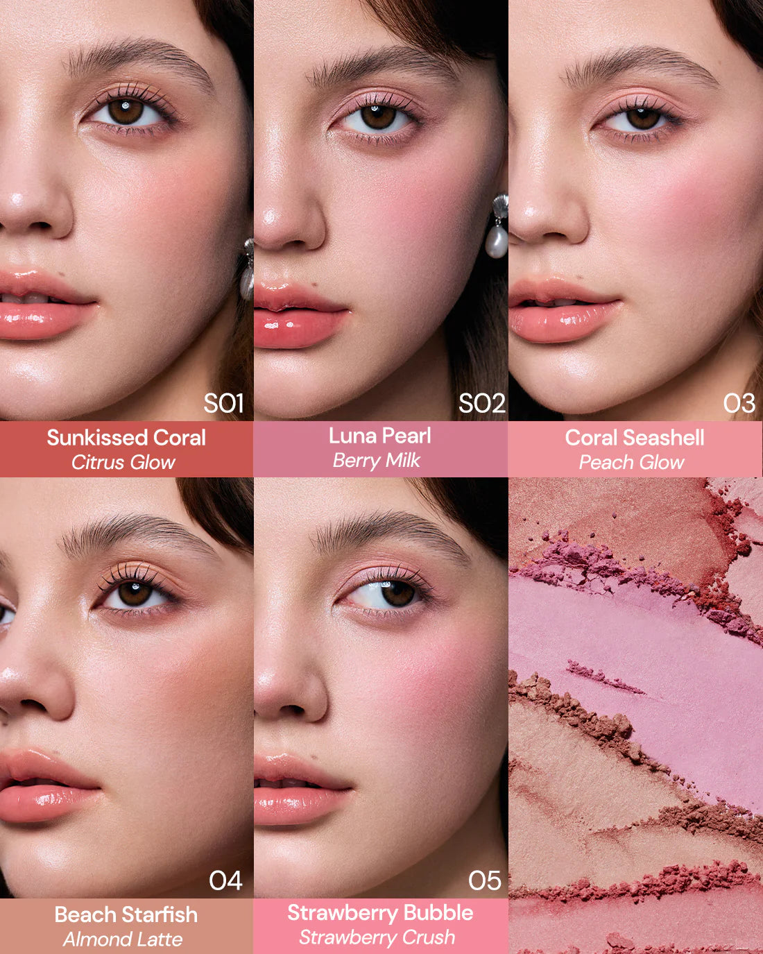 Flower knows - Shell's Jewel blush S02 Luna Pearl