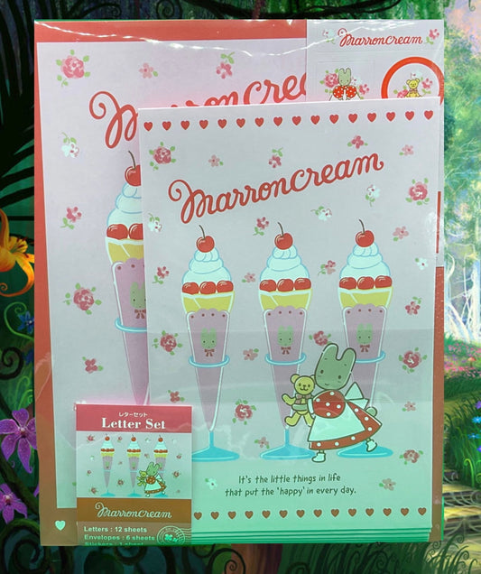 Sanrio stationary letter set - Marroncream