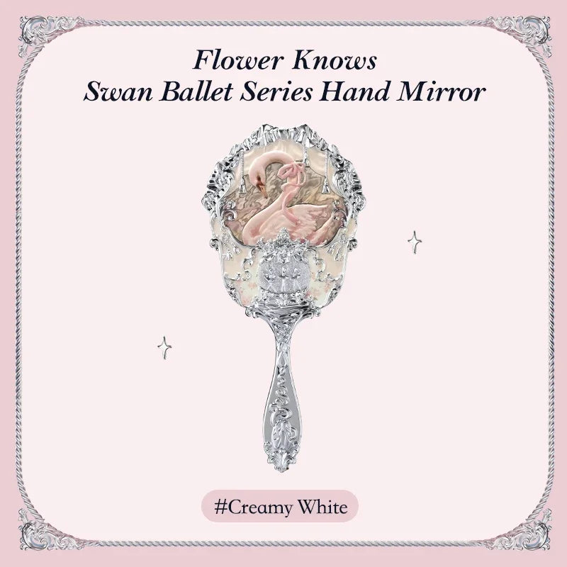 Flower Knows Swan Ballet Series - Face Mirror