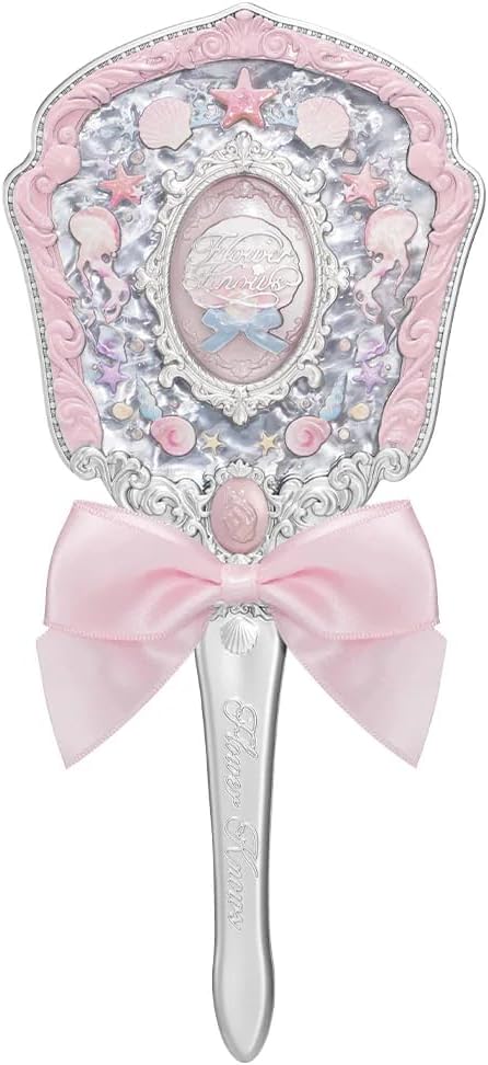 Flowerknows Shell's Jewel - Hand Mirror - Pink Seashell