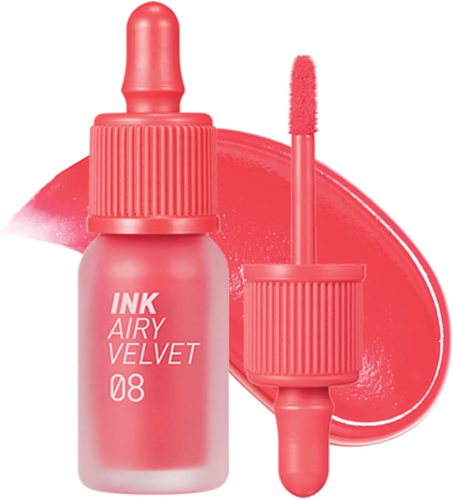 Peripera Ink Airy Velvet 08 Pretty Orange Pink