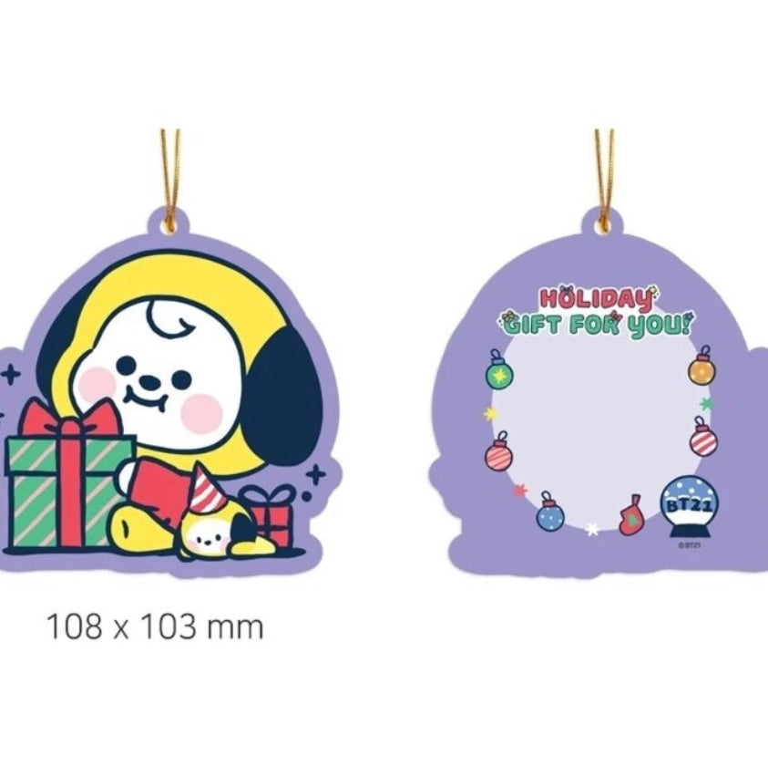 BT21 HOLIDAY CARD- SET DE 7