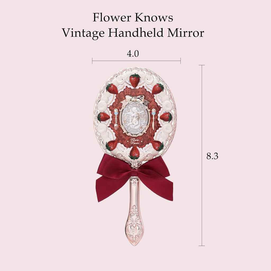 Flowerknows Strawberry Cupid Hand Mirror - Red Velvet