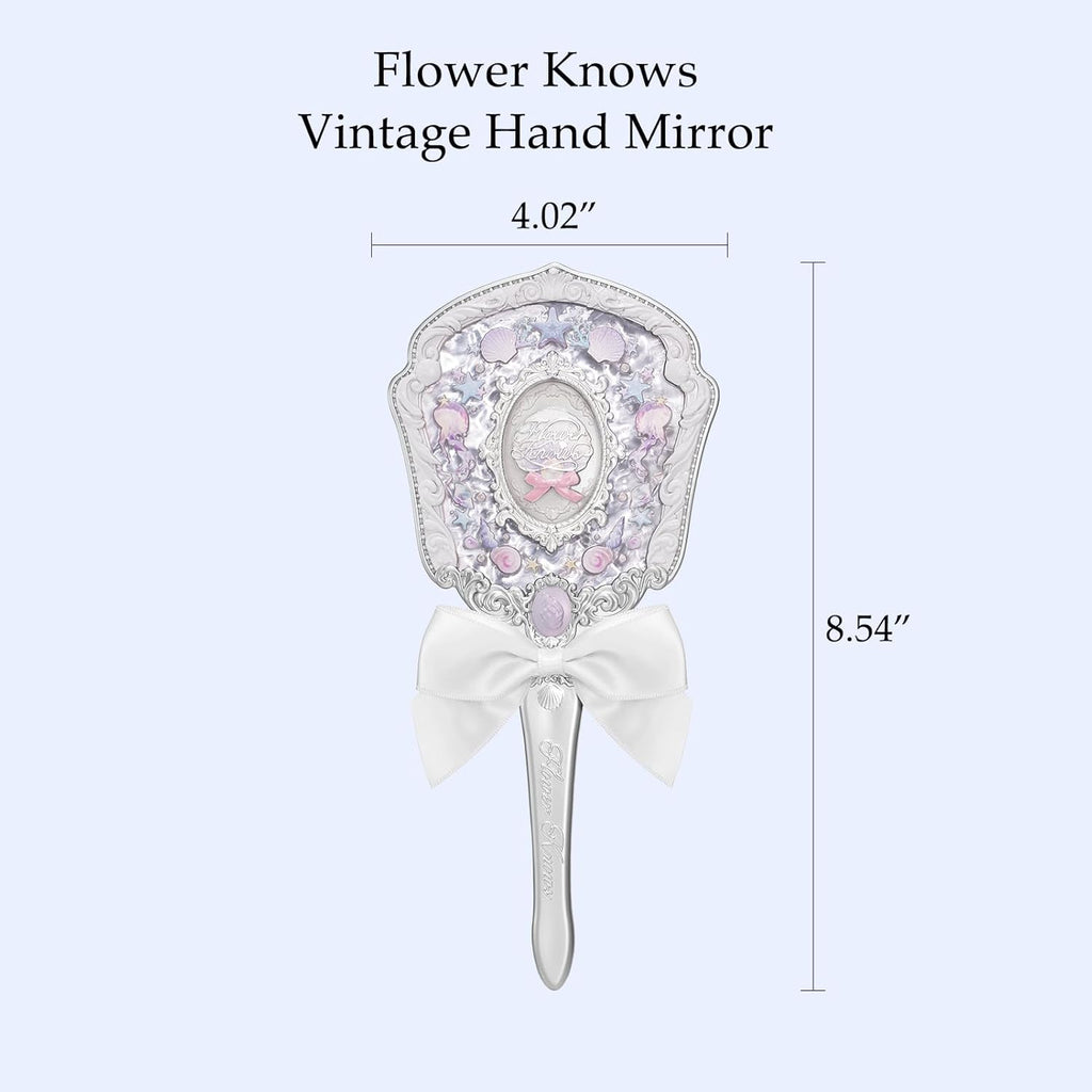 Flowerknows Shell's Jewel - Hand Mirror - Pearly White