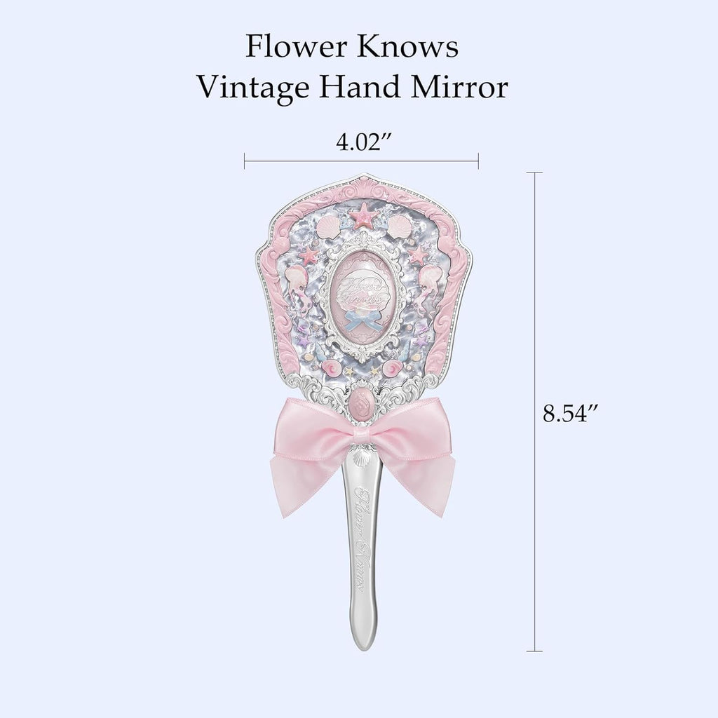 Flowerknows Shell's Jewel - Hand Mirror - Pink Seashell