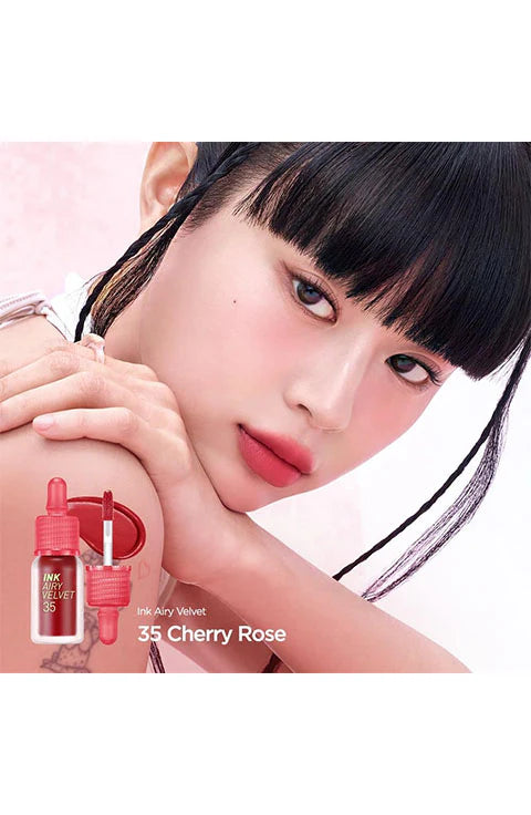 Peripera Ink Airy Velvet Lip Tint 035 CHERRY ROSE (NEW)