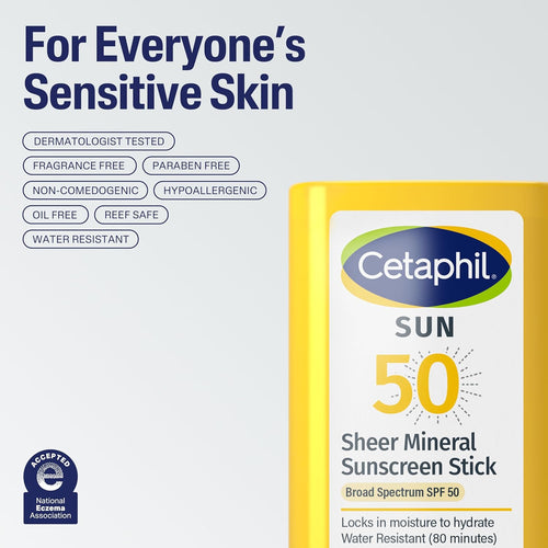 CETAPHIL- Sheer Mineral Protector Solar en barra