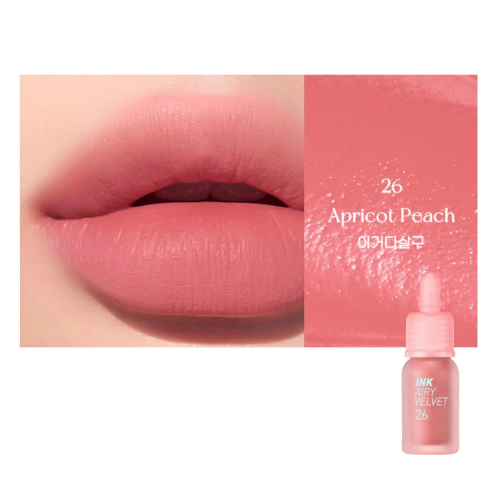 Peripera Ink Airy Velvet 26 APRICOT PEACH