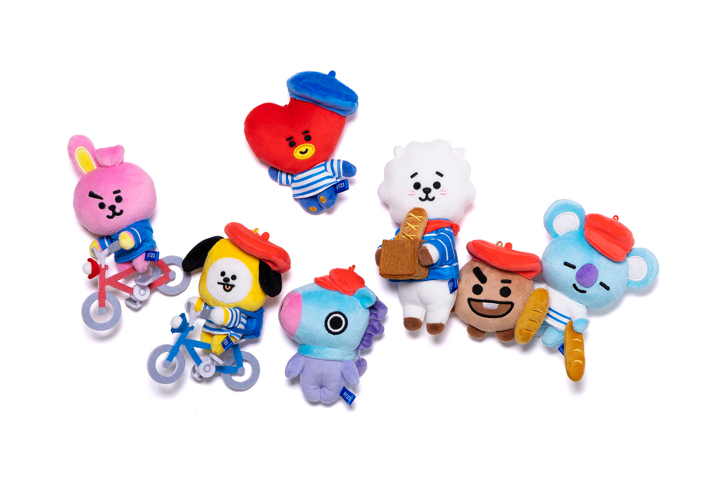 BT21 Marche -Doll keyrings