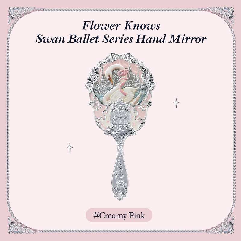 Flower Knows Swan Ballet Series - Face Mirror