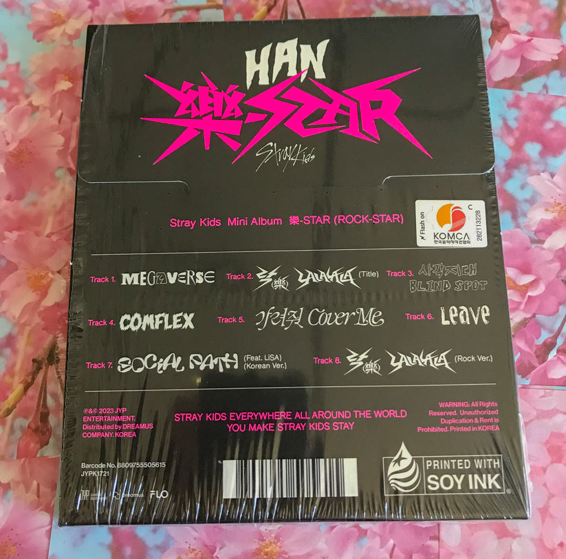 Han postcard album (portada +cd) stray kids