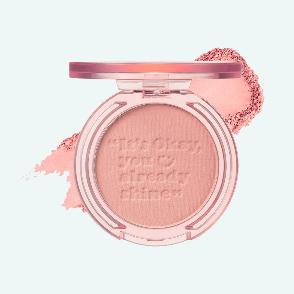 PERIPERA - Pure Blushed Sunshine Cheek-01 Calm Pink