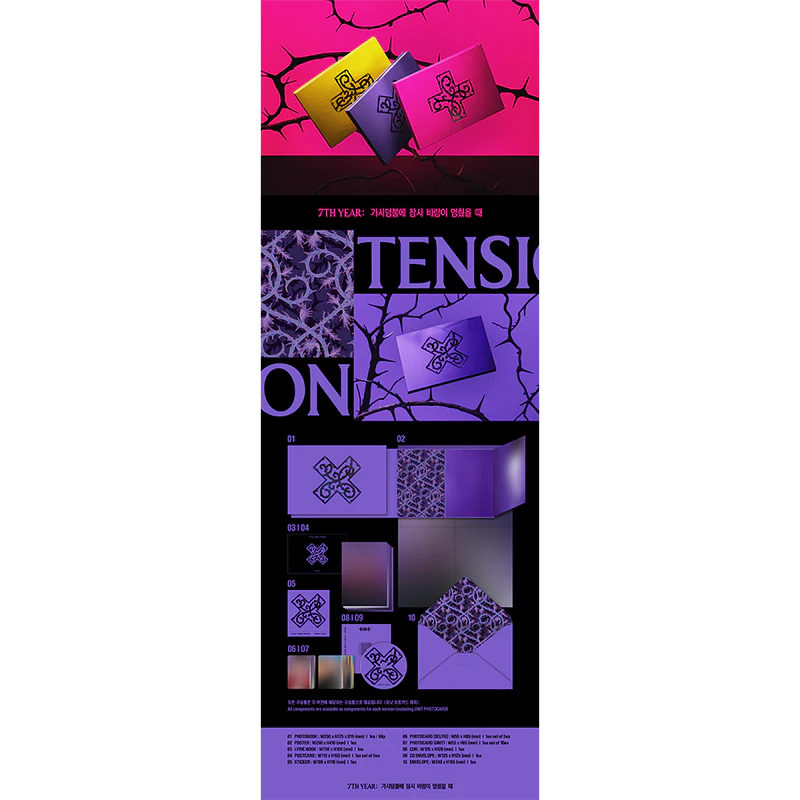 TXT - 7TH YEAR: A Moment of Stillness in the Thorns TENSION Ver.