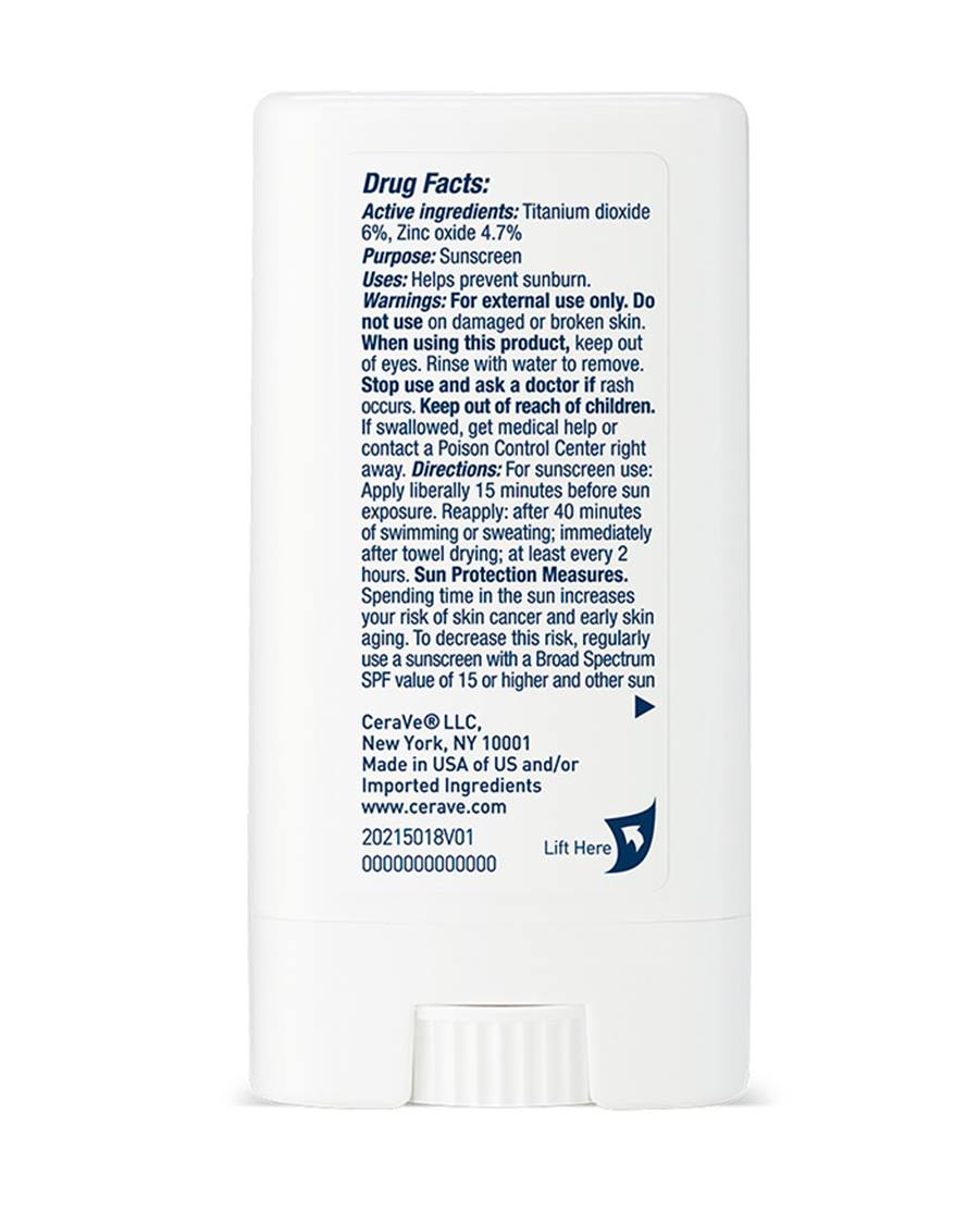 CERAVE - Protector solar mineral en barra