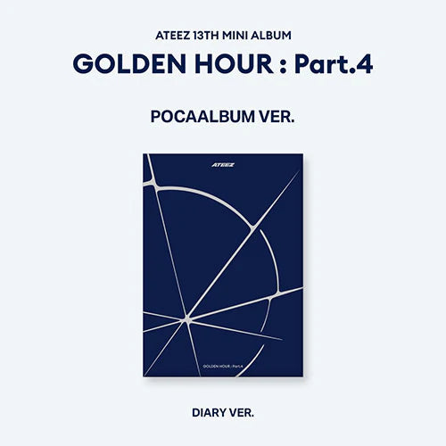 ATEEZ - GOLDEN HOUR : Part.4 [13th Mini Album - POCA Ver.]