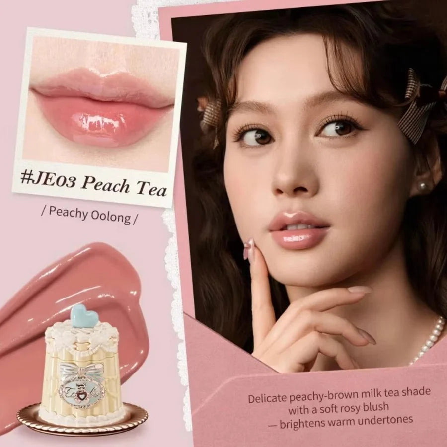 Flower Knows - Labial Jelly Sweetie Bear JE03 Peach Tea