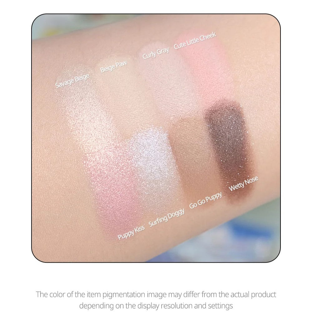 Peripera All Take Mood Palette 16 Bravo Pink Puppy
