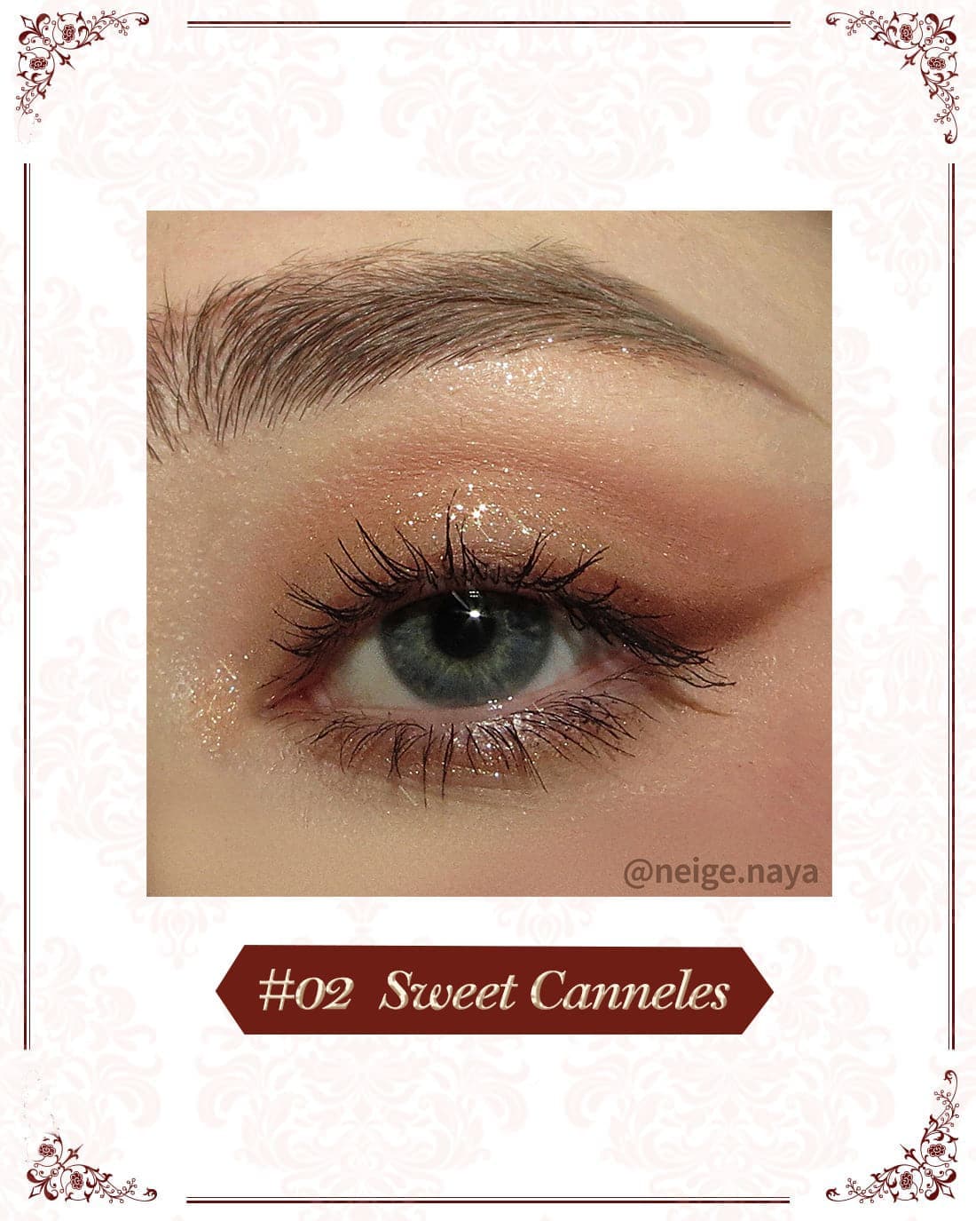 Flowerknows Strawberry Roccoco - Eyeshadow Palette #02 Sweet Cannelés