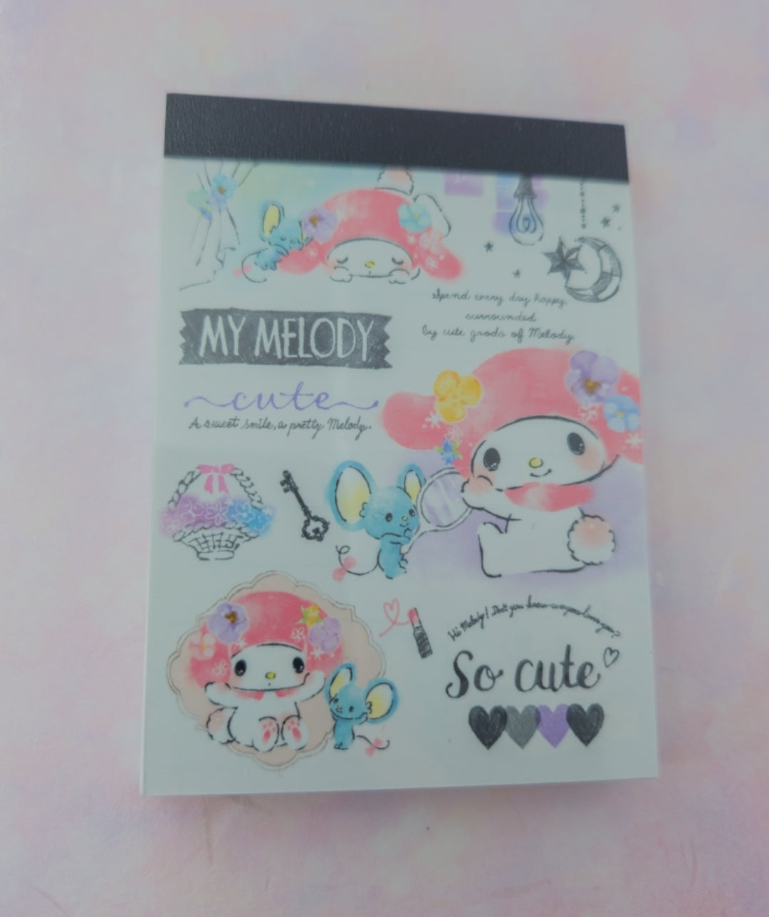 Sanrio My Melody memo pad