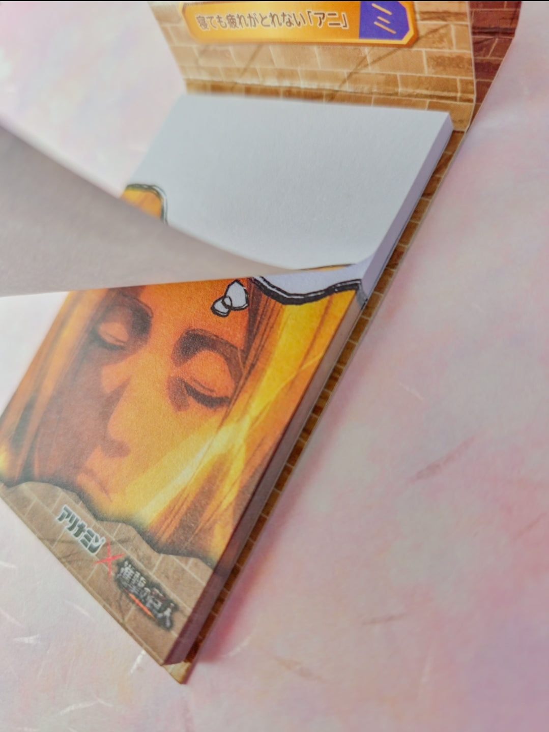 Attack on Titan Stand memo pad - Annie