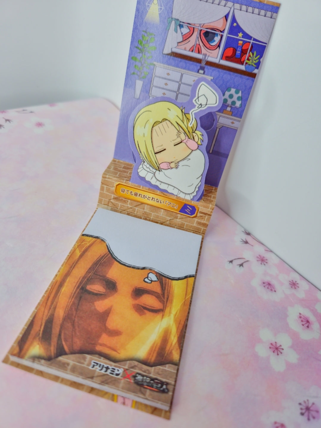 Attack on Titan Stand memo pad - Annie