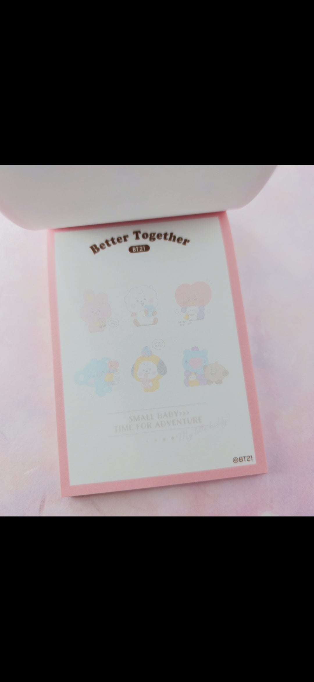 BT21 Memo pad