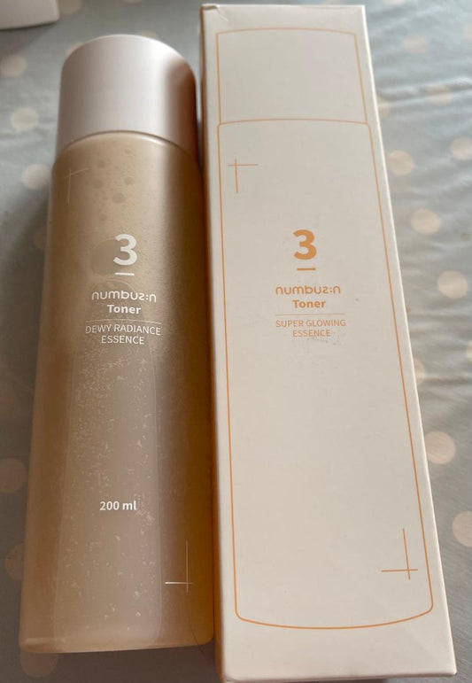 Numbuzin - Tónico No. 3 Super Glowing Essence Toner