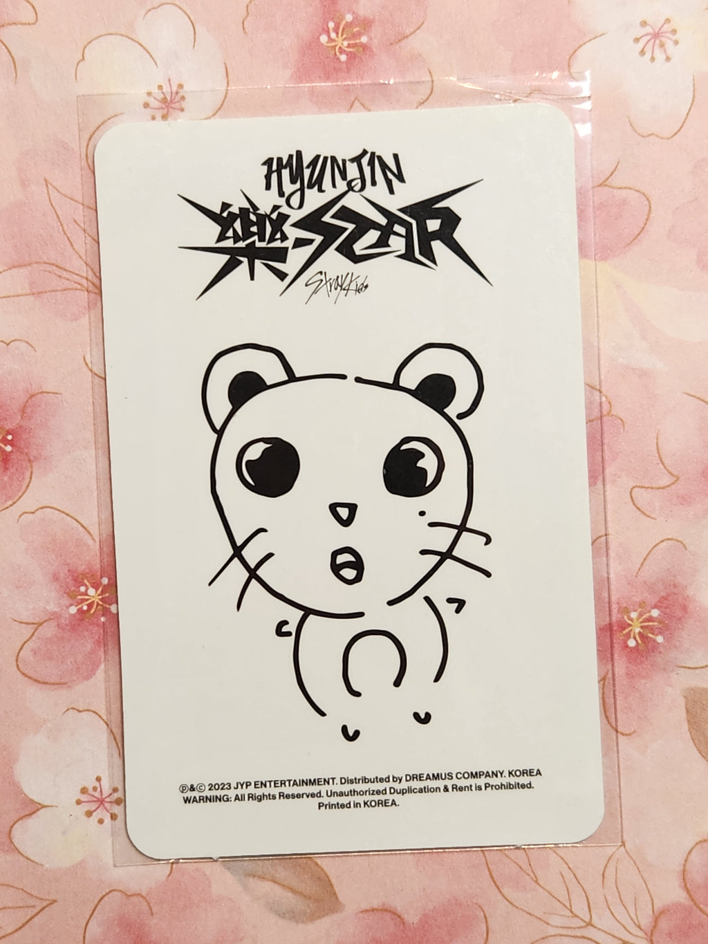 Hyunjin Rockstar Soundwave Lucky Draw