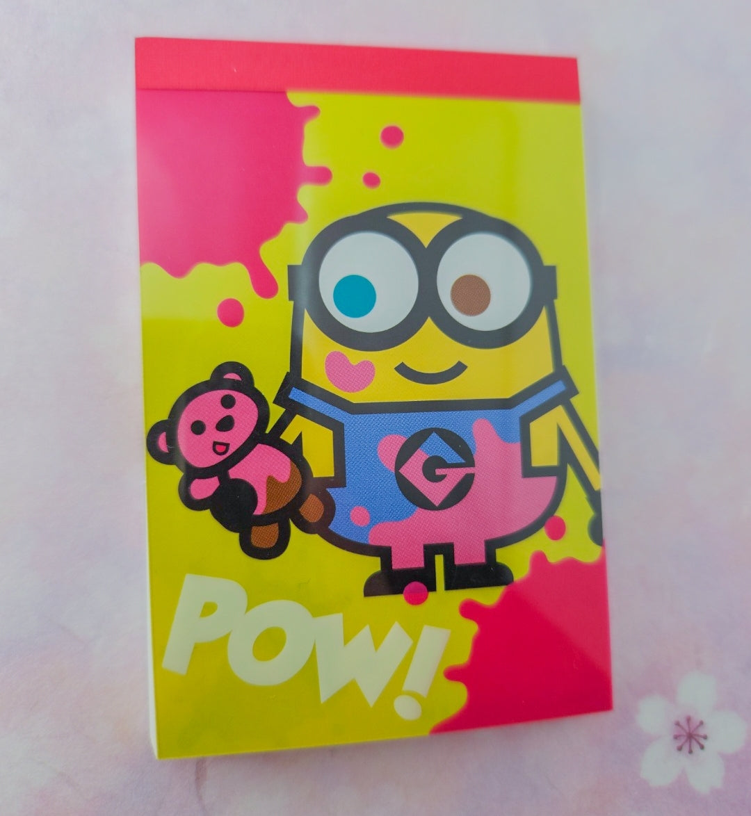 Minions memo pad