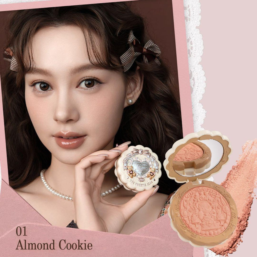 Flower Knows - Sweetie Bear Silk Satin Blush 01