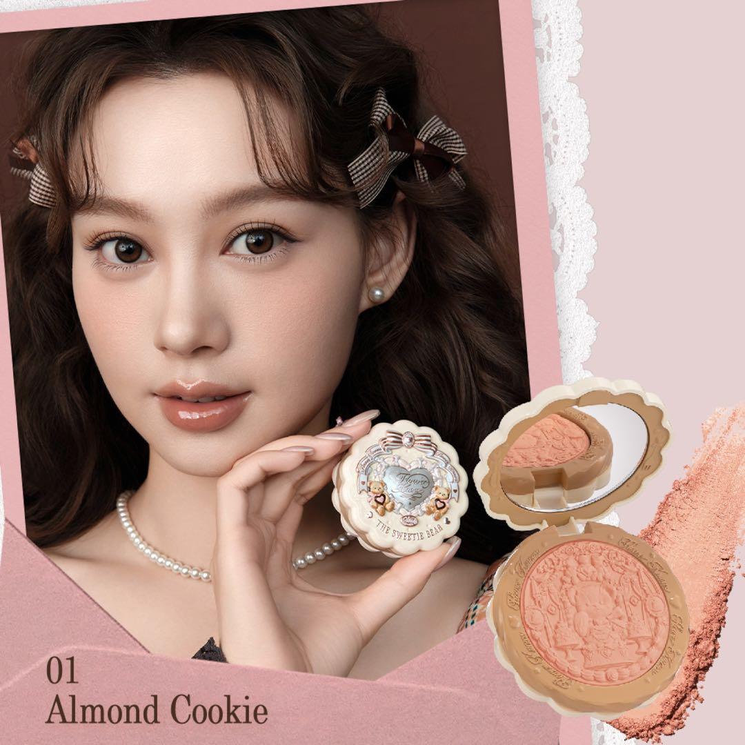 Flower Knows - Sweetie Bear Silk Satin Blush 01