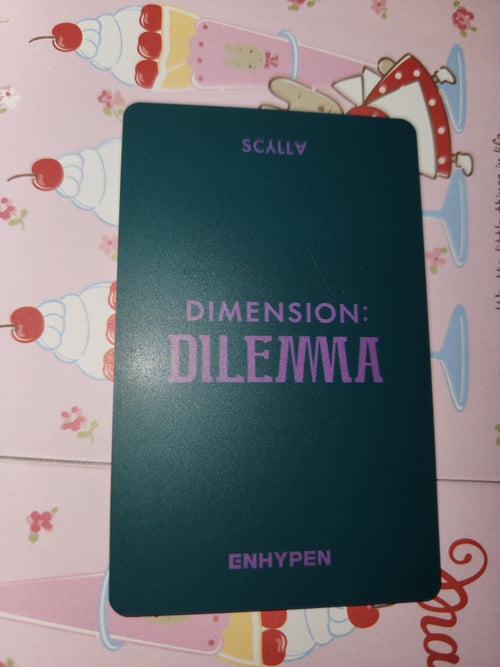 Enhypen Nicky Lucky Draw PVC