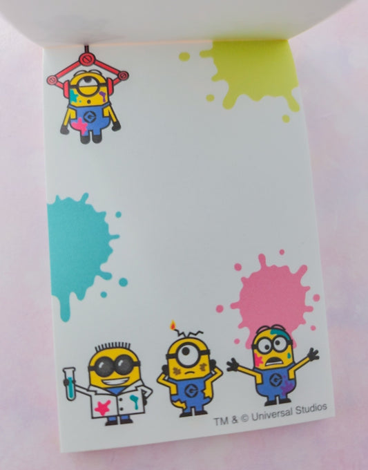 Minions memo pad