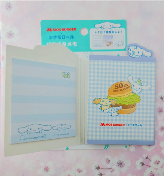 Sanrio Cinnamorrol memo pad set