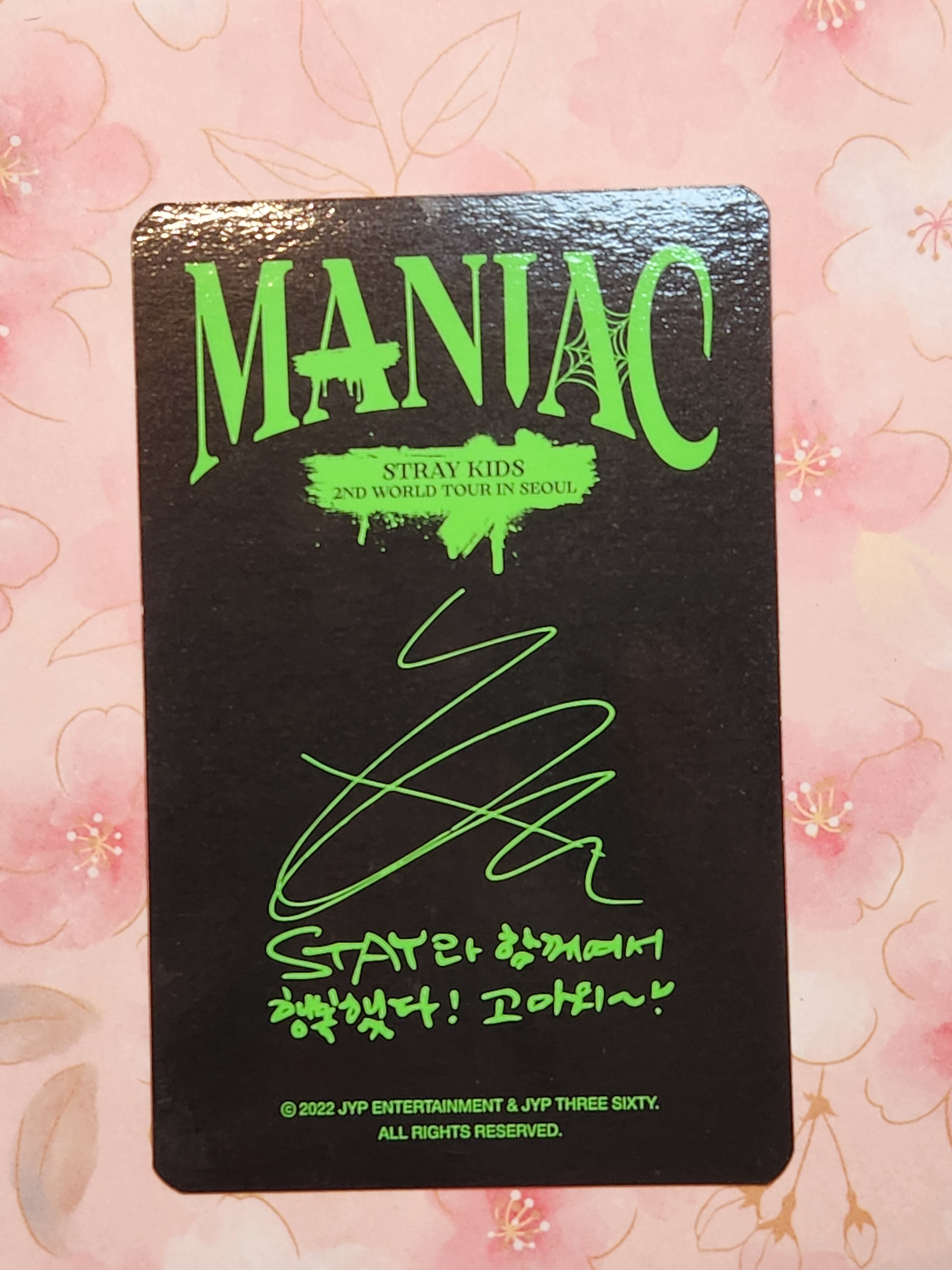 SKZ Maniac Pc Hyunjin