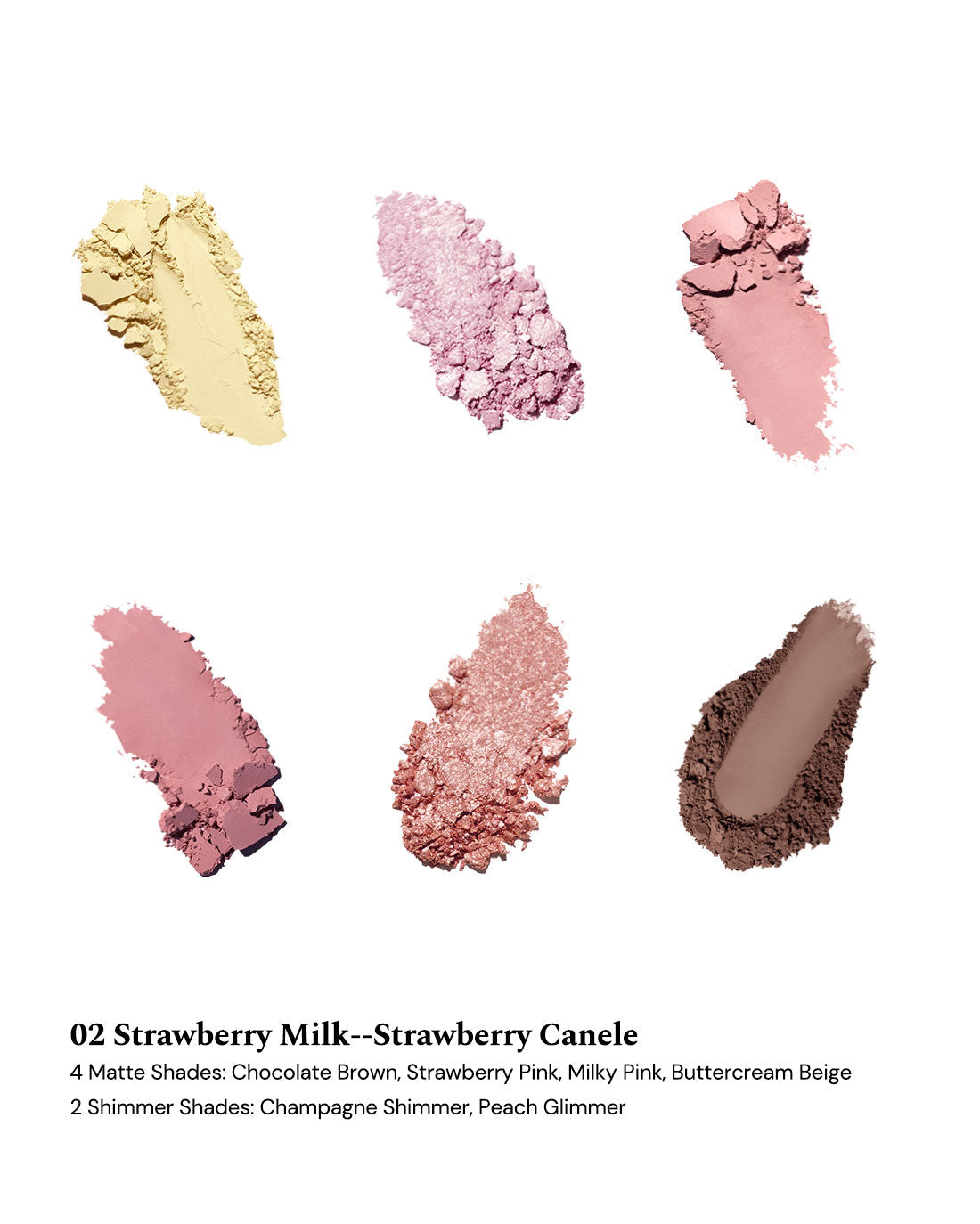 Flowerknows Sweetie bear - Paleta de sombras - 02 Strawberry Milk