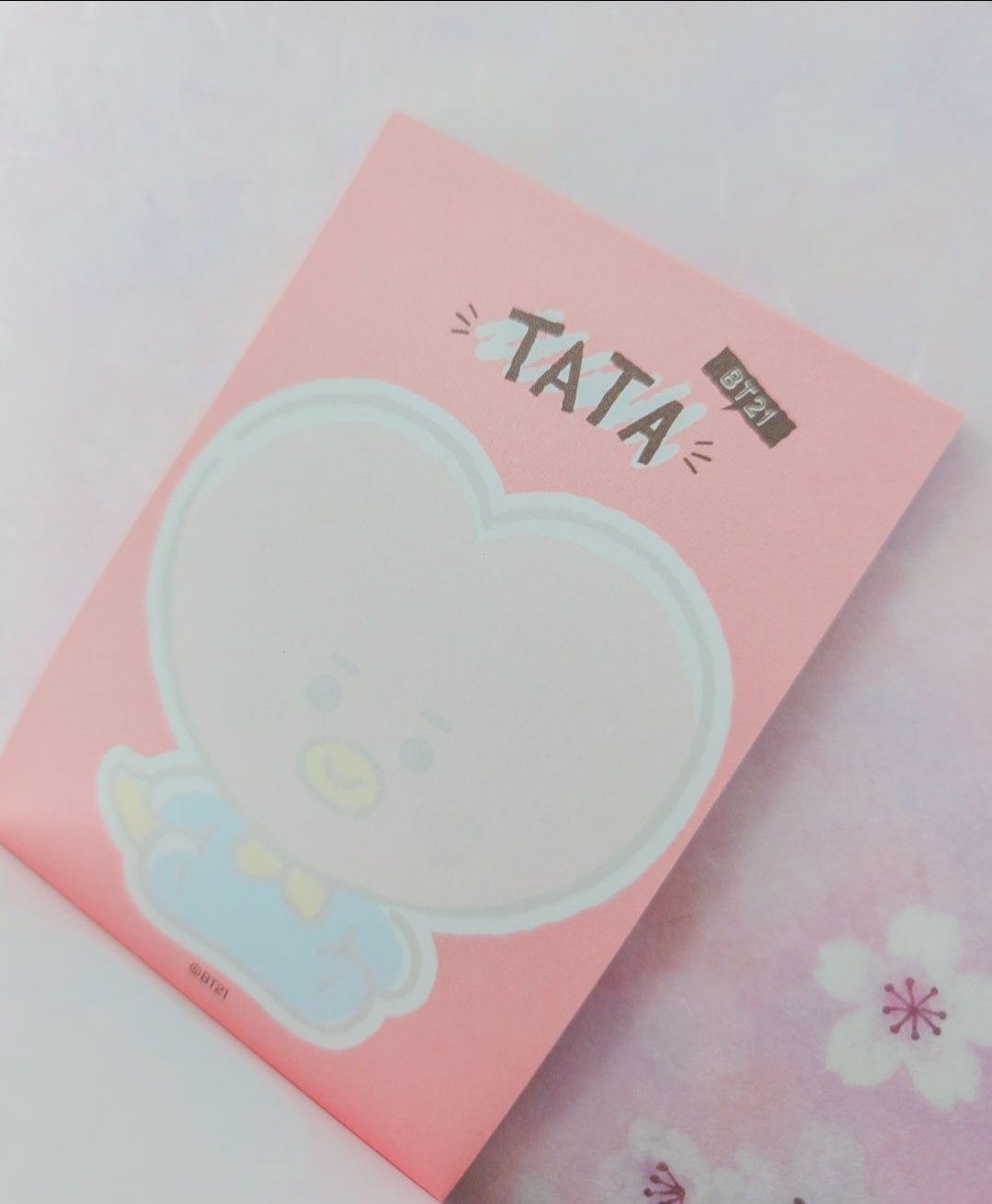 BT21 Memo pad - TATA