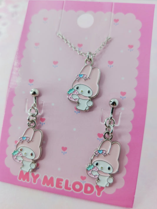 My melody - Set de collar y Aretes