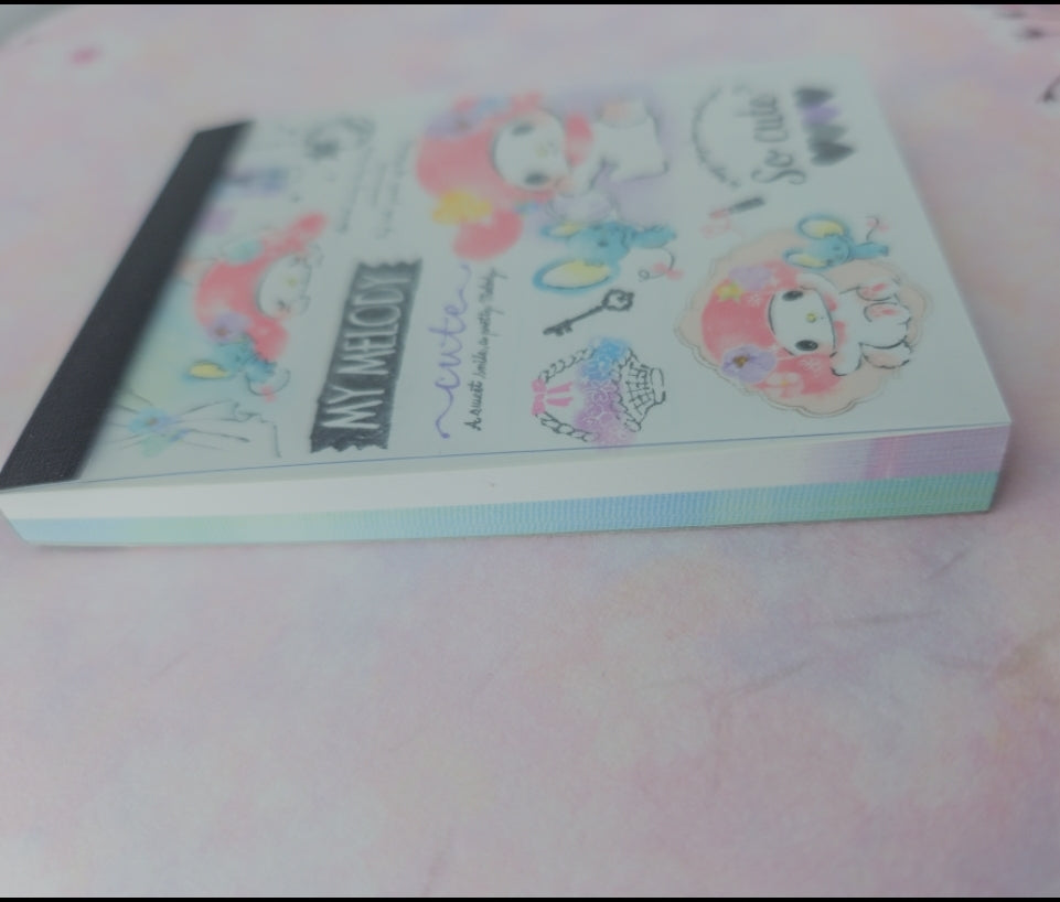 Sanrio My Melody memo pad