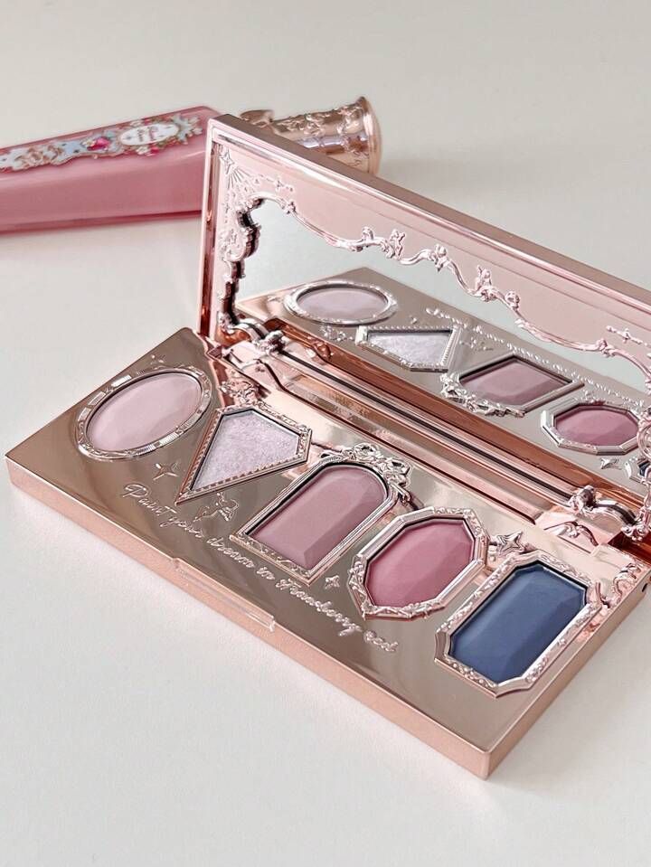 Flowerknows - Paleta de sombras de ojos Strawberry Rococo - #04 Champs Misty Rose